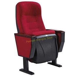 China Iron Steel Legs Conference Audience Seating Chairs With Hidden Table 580 * 770 * 1060 mm supplier