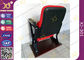 Fixed Auditorium Furniture &amp; Theater Seating , Aluminium Retractable Church Chairs supplier