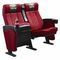 High - End Embroidery Folding Cinema Theater Chairs With Cup Holder supplier