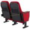 Durable Red Fabric Auditorium Chairs With Wooden Or PP Writing Pad supplier