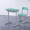 Height Hollow Polythylene Adjustable Student Desk And Chair Set Size 600*400mm supplier