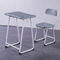 Elementary Student Desk And Chair Set With Adjustable Height / Book Hook supplier