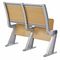 Foldable College Classroom Furniture , Fireproof Material Standard Plywood Study Chair supplier