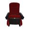 Luxury Red Velvet VIP Cinema Seating With Plastic Cup Holder / Movie Theater Chairs supplier