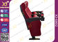 Ergonomic Steel Frame Powder Coated Cinema Theater Chairs With Cupholder supplier