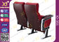 University Classroom Fabric Cover Foldable Theatre Seating With ABS Tablet supplier