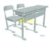 K011-2 Double School Desk And Chair With 4 Balance Adjustment Mechanisms supplier